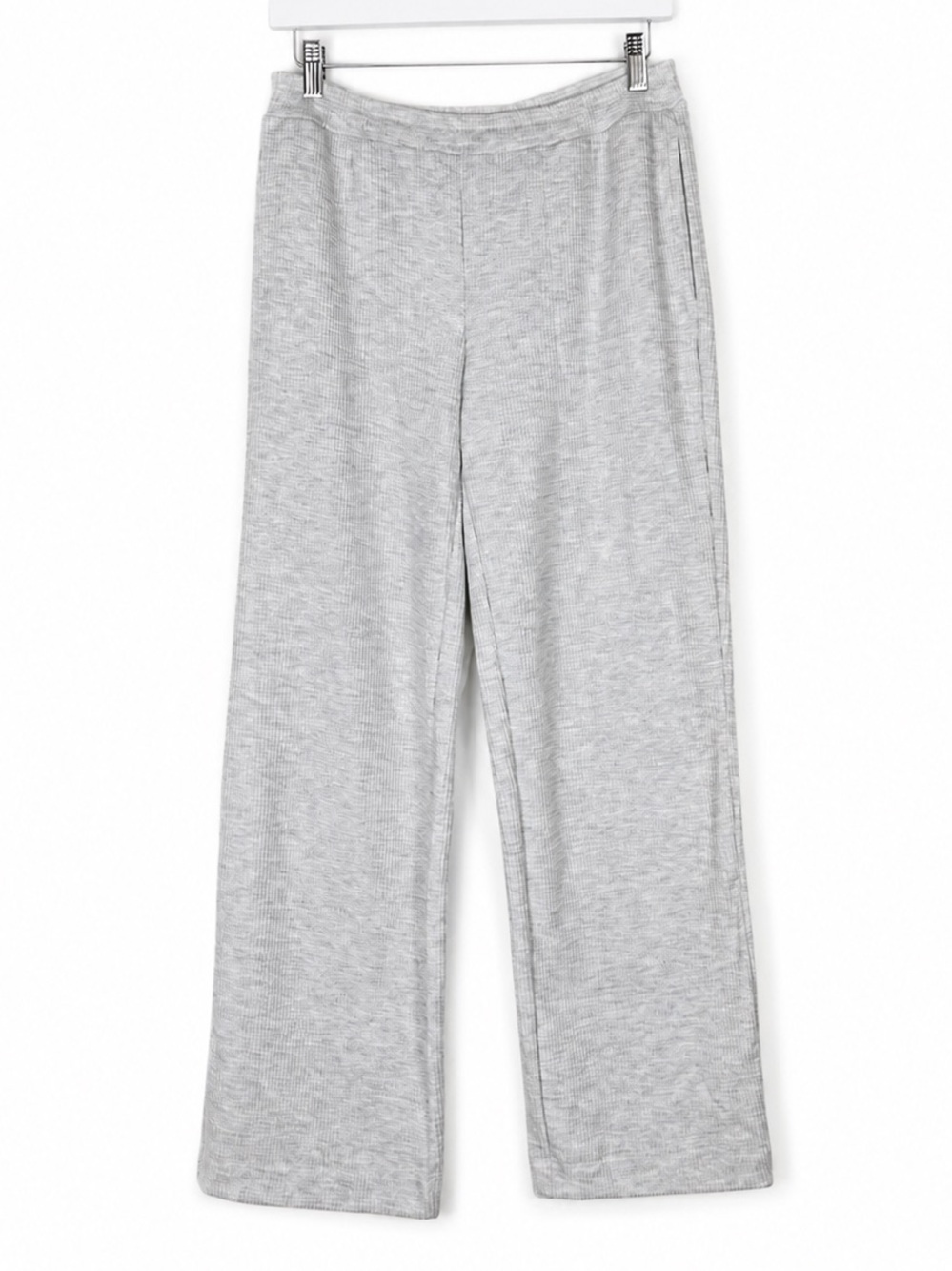 NWT Soma Waffle Knit Heather Cloud Cozy Waffle Pant gray minimalist size S NEW